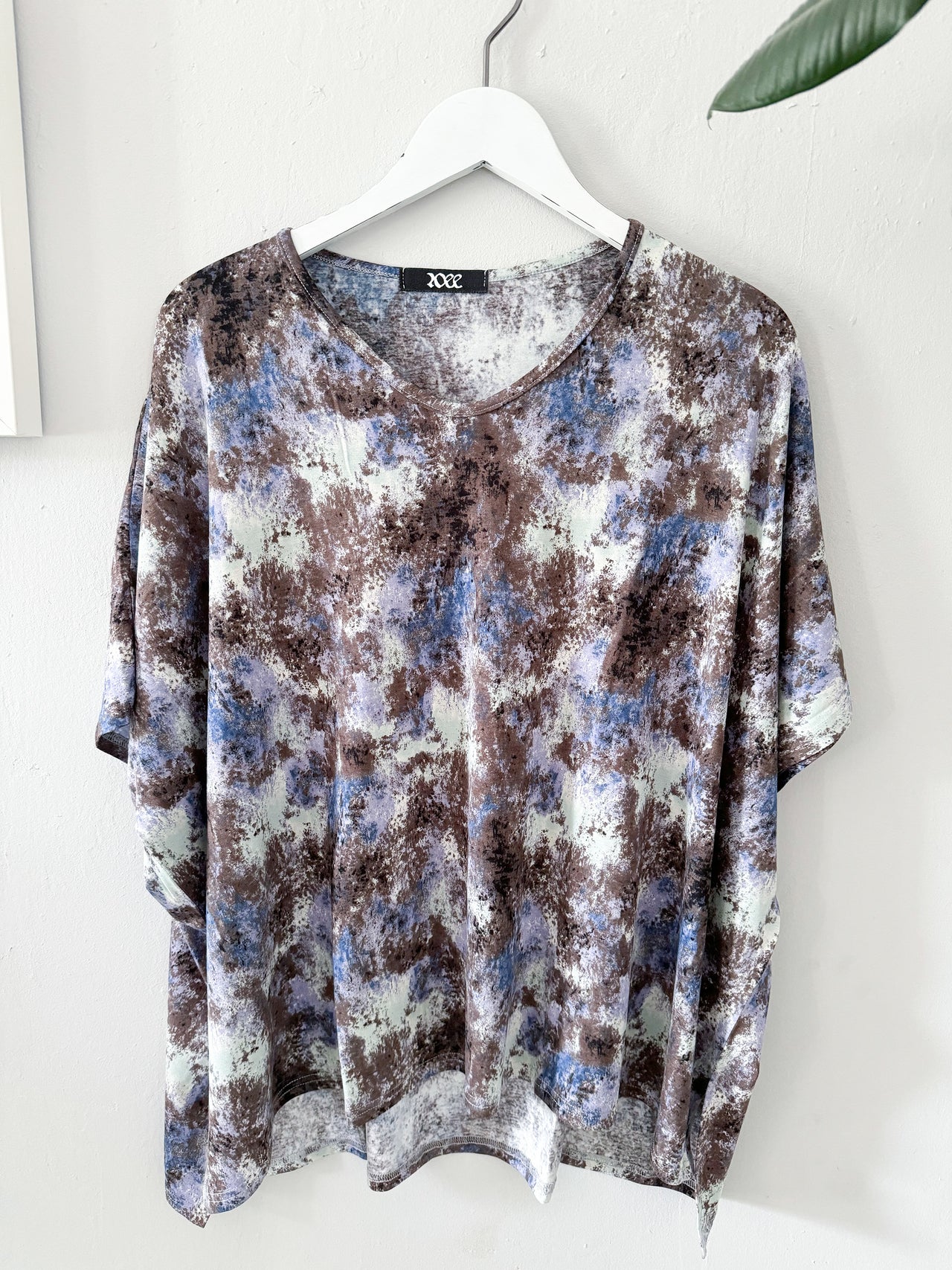 oversize shirt gebatikt