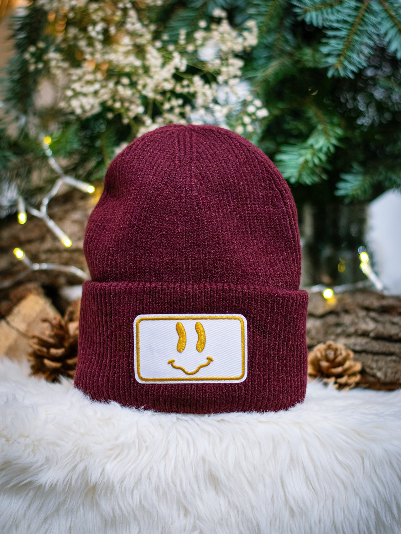 😀 in den Farben "red, vanilia white & black"