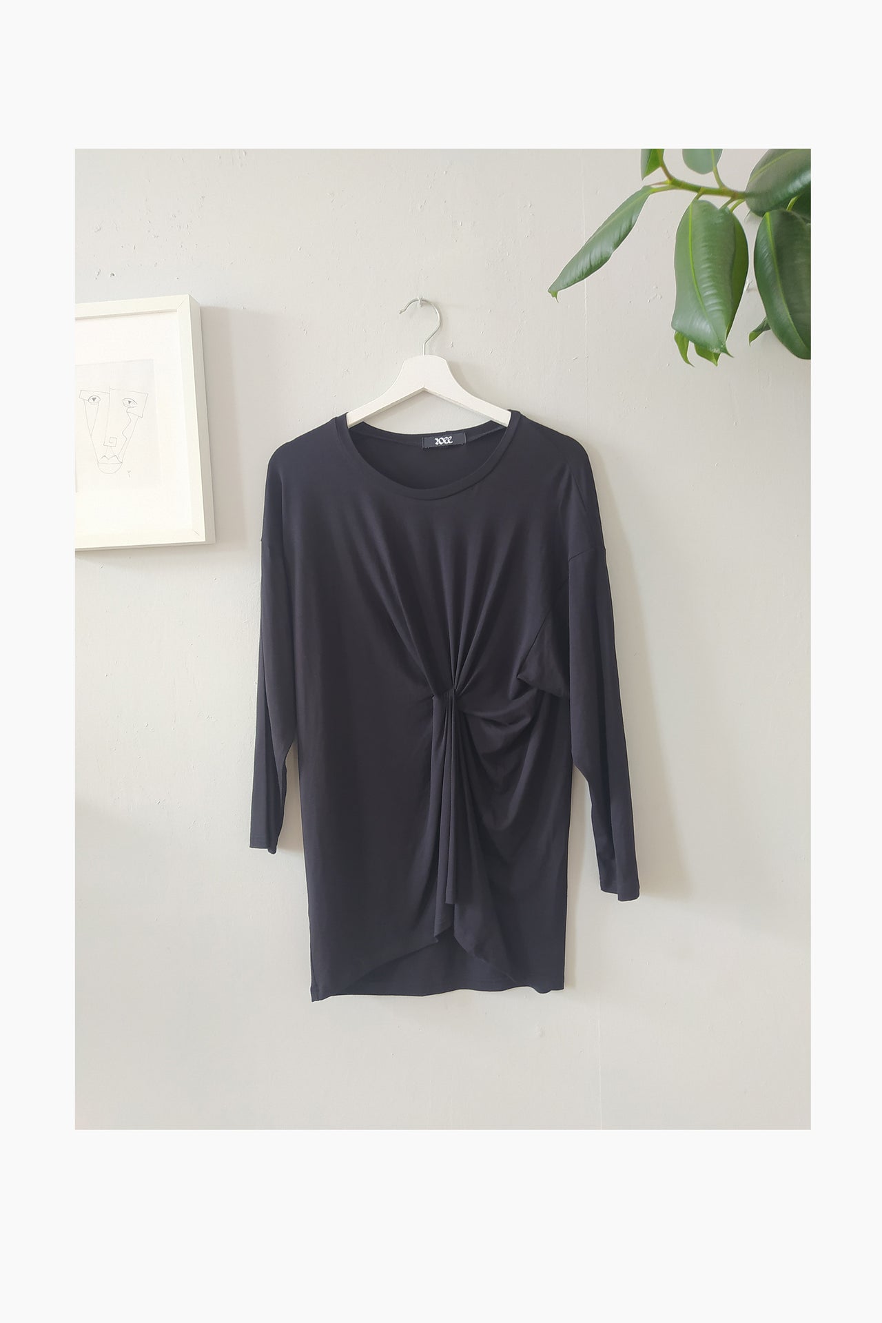 LONGSLEEVE TWISTED "BLACK"