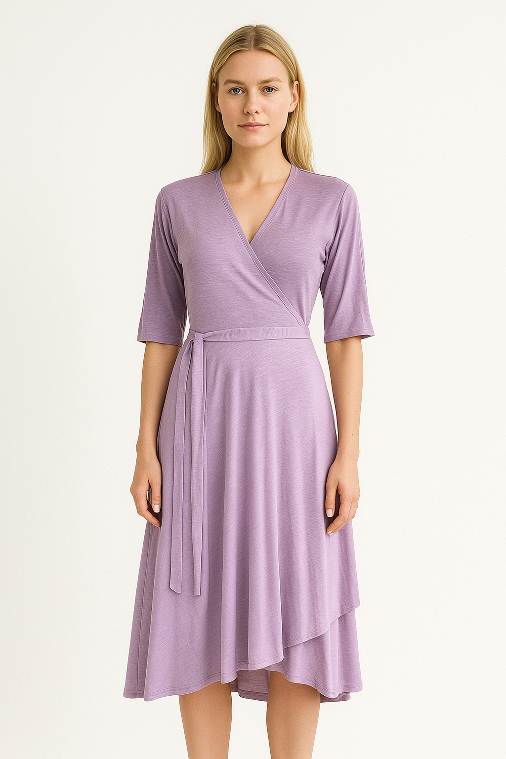 Wickelkleid V-Neck